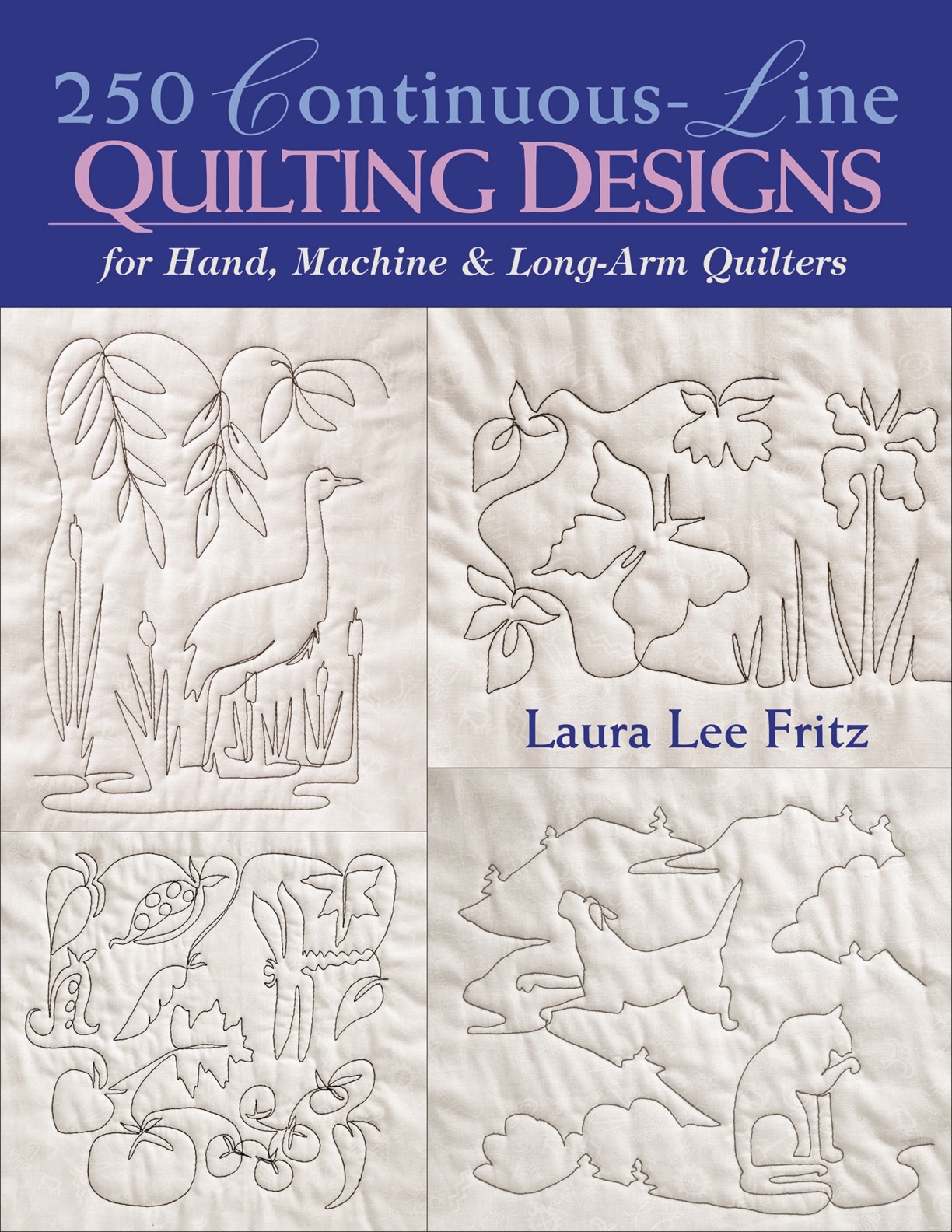 250 Continuous-Line Quilting Designs: For Hand, Machine & Longarm Quilters eBook