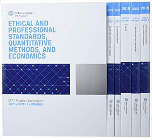 CFA? Program Curriculum 2019 Level II Volumes 1-6 ? eBook