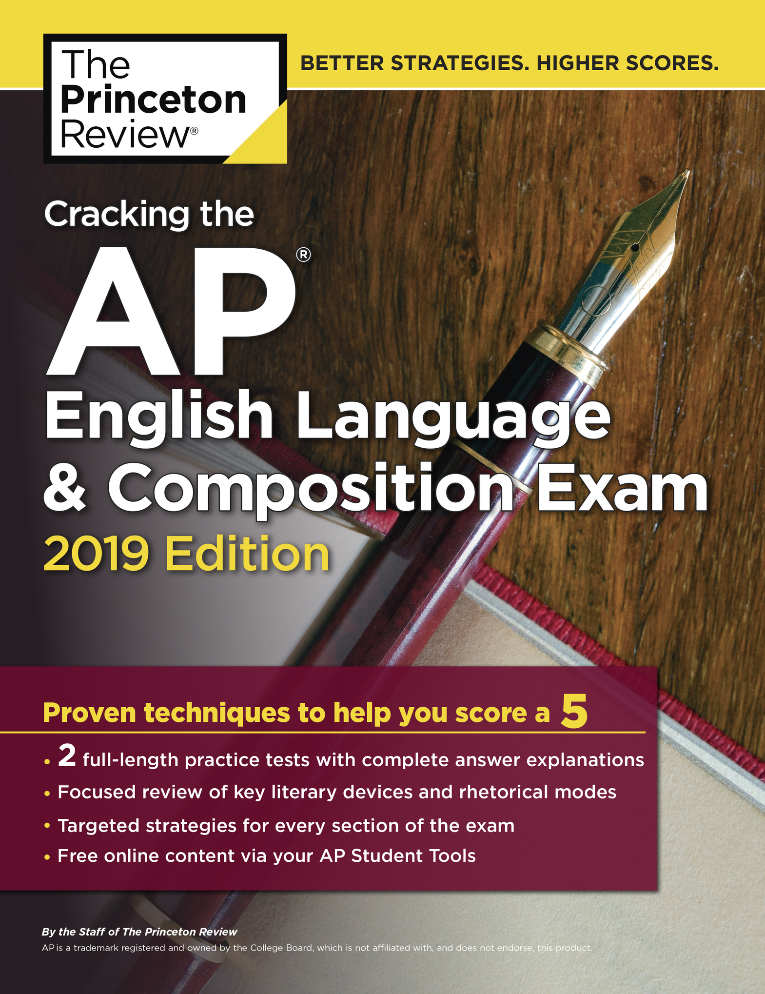 Cracking the AP English Language & Composition Exam, 2019 Edition eBook