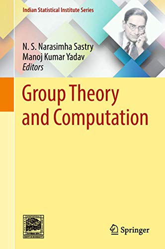 Group Theory and Computation Ebook