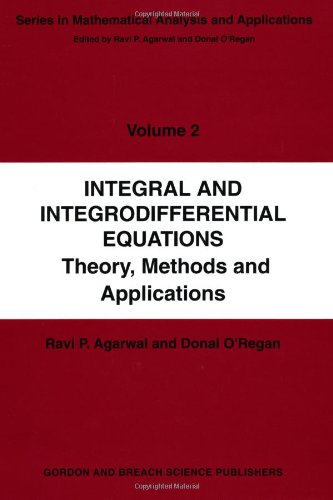 Integral and Integrodifferential Equations Ebook