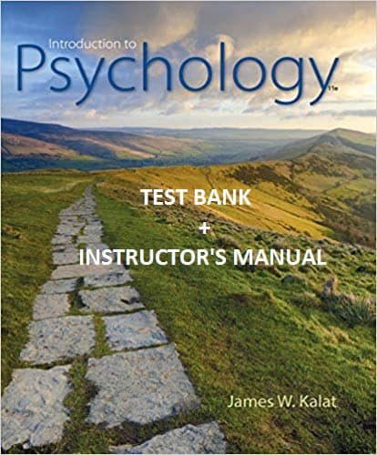 Introduction to Psychology (11th Edition) ? Test Bank + Instructors Manual