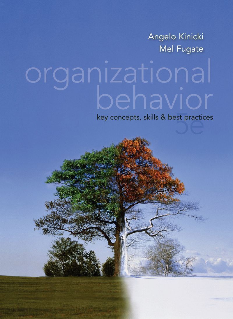 Organizational Behavior: Key Concepts, Skills & Best Practices 5th Edition by Angelo Kinicki (eBook PDF)