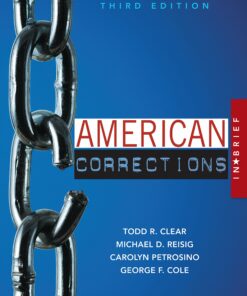 American Corrections in Brief, 3rd Edition