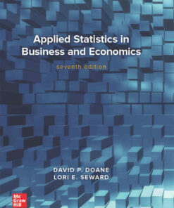 Applied Statistics in Business and Economics, 7th Edition