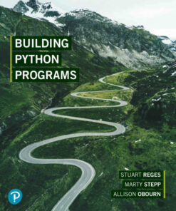 Building Python Programs, 1st Edition