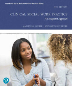 Clinical Social Work Practice: An Integrated Approach, 6th Edition