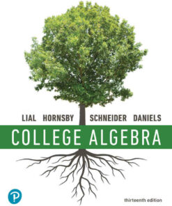College Algebra, 13th Edition
