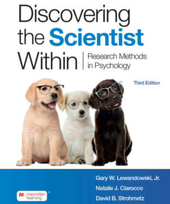 Discovering the Scientist Within: Research Methods in Psychology, 3rd Edition