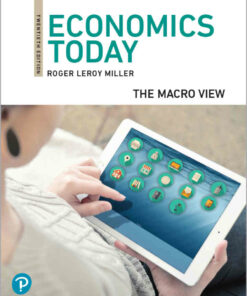 Economics Today: The Macro View, 20th Edition