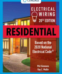 Electrical Wiring Residential, 20th Edition