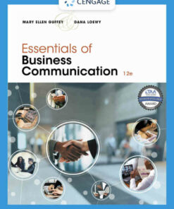 Essentials of Business Communication, 12th Edition