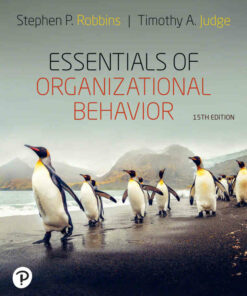 Essentials of Organizational Behavior, 15th Edition