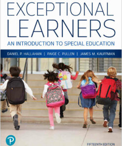 Exceptional Learners: An Introduction to Special Education, 15th Edition