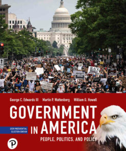 Government in America: People, Politics, and Policy, 2020 Presidential Election, 18th Edition