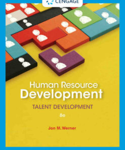 Human Resource Development: Talent Development, 8th Edition