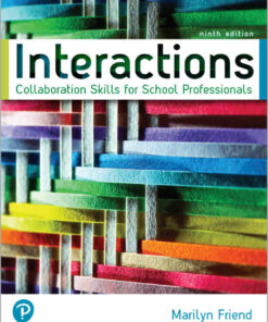 Interactions: Collaboration Skills for School Professionals, 9th Edition