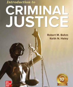 Introduction to Criminal Justice, 10th Edition
