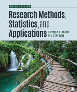 Research Methods, Statistics, and Applications, 3rd Edition