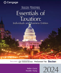 South-Western Federal Taxation: Essentials of Taxation: Individuals and Business Entities, 2024 Edition