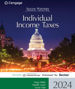 South-Western Federal Taxation: Individual Income Taxes, 2024 Edition