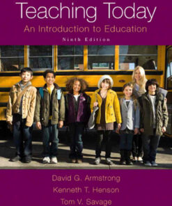 Teaching Today: An Introduction to Education, 9th Edition