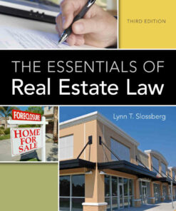 The Essentials of Real Estate Law, 3rd Edition